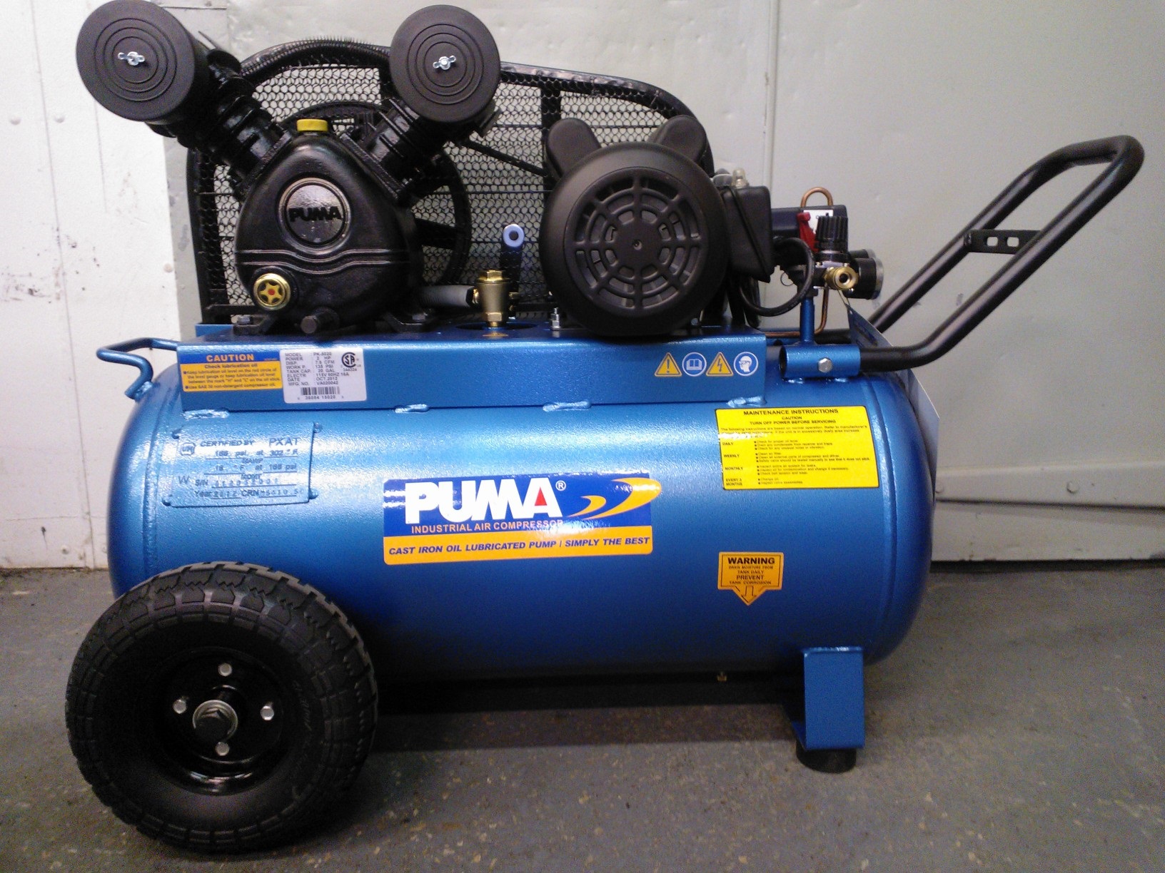 puma air compressor pk5020vp